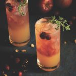 Cranberry Kombucha Apple Cider Rum Punch