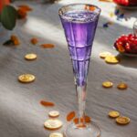 A festive and refreshing cocktail to celebrate Hanukkah, featuring a harmonious blend of flavors and spirits.