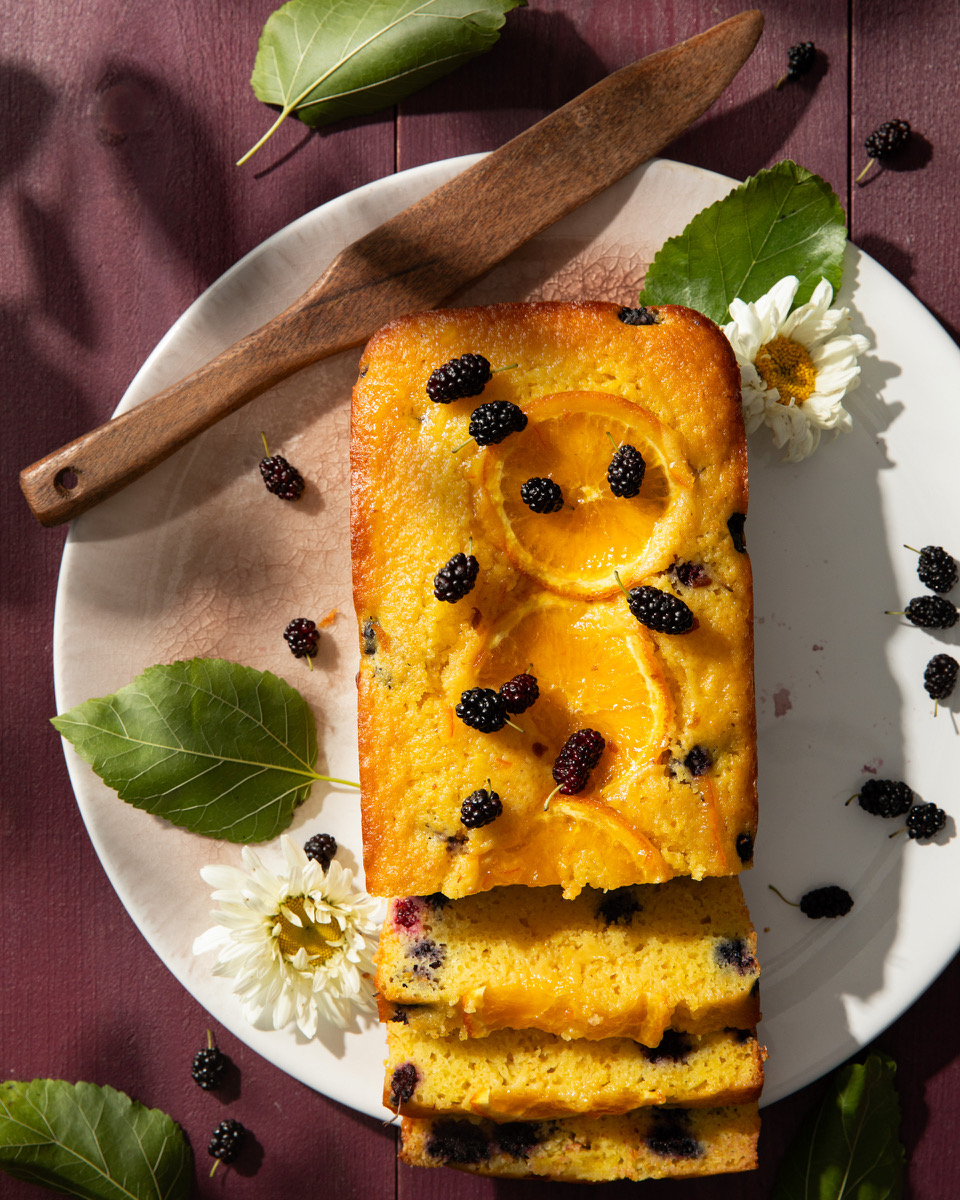 Orange Mulberry Quick Bread - Table Magazine